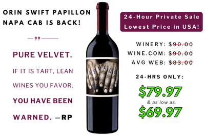 94pt Orin Swift Papillon⚡️Best $ USA・Machete・Palermo +More