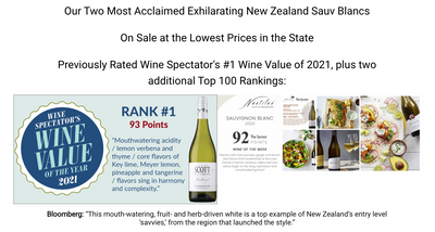 Spectator's🥇Value is Back! Exhilarating 94pt NZ Sauv Blancs