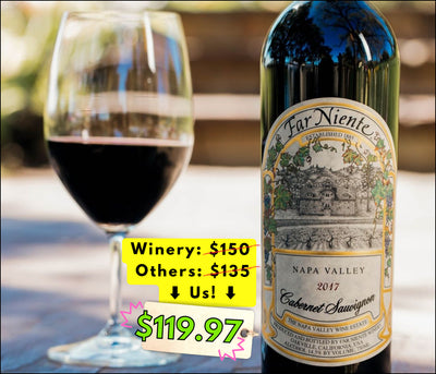 Far Niente '17 Cabs @ Best $. The Epitome of Iconic!