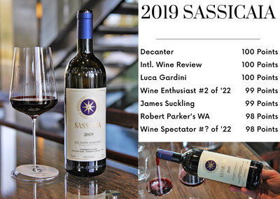 3x 100pt Sassicaia Last Call + 2nd "Baby Sass" < $50