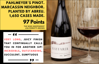 97pt Pahlmeyer Wayfarer: Marcassin Neighbor, Abreu-Planted, Under-Priced