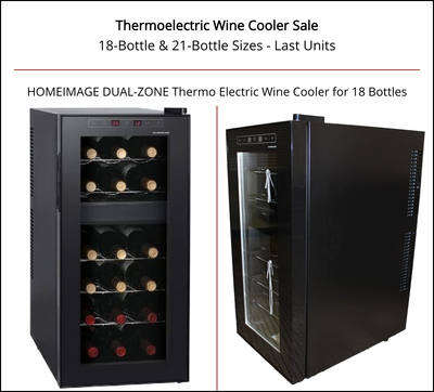 Wine Fridge, Only $219! Dual-Zone, Quiet, Light, Sleek